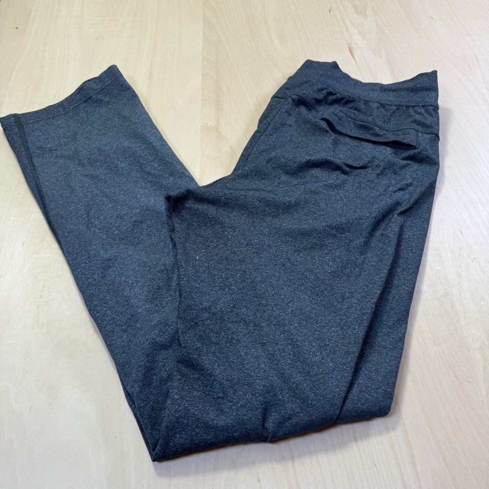 Lululemon Mens Discipline Pant Heathered Grey Luon Yoga Gym Trousers XL 34x34